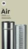 Air LINEA. Tubi zincati e tubi flessibili in alluminio. Galvanised sheet iron pipes and Aluminium flexible pipes