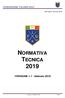 NORMATIVA TECNICA 2019