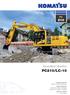 PC210/LC-10. Escavatore idraulico PC 210
