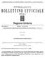 REPUBBLICA ITALIANA DELLA. Regione Umbria PARTE PRIMA. Sezione II DETERMINAZIONI DIRIGENZIALI