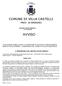 COMUNE DI VILLA CASTELLI PROV. DI BRINDISI. SERVIZIO AFFARI GENERALI U.O. Personale AVVISO