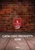 CATALOGO Prodotti 2019