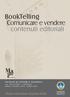 BookTelling Comunicare e vendere contenuti editoriali