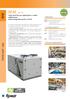 RFM Unità Roof-Top per applicazioni a medio affollamento Potenze frigorifere da 50 a 135 kw
