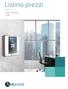 Listino prezzi. Pack Easyzone 2018