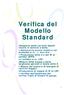 Verifica del Modello Standard