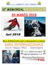 Iuri MEMORIAL IURI PUNTIL 24 MARZO 2018 GARA INTERNAZIONALE. M.te ZONCOLAN-Sutrio-Ravascletto (Udine)