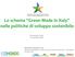 Lo schema Green Made in Italy nelle politiche di sviluppo sostenibile