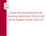 Guida alla presentazione del Learning Agreement (LA) on line per le Doppie Lauree Extra-UE