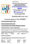 2.Comunicazione della L.N.D. 3.Comunicazioni del Comitato Regionale Toscana