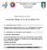 Comunicato Ufficiale N 36 del 30 Ottobre 2013