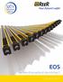 EOS. barriere di sicurezza di tipo 4 e tipo 2. catalogo prodotti