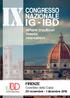 CONGRESSO NAZIONALE IG - IBD. Where tradition meets innovation FIRENZE. Convitto della Calza. 29 novembre - 1 dicembre 2018