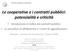 Le cooperative e i contratti pubblici: potenzialità e criticità