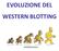 EVOLUZIONE DEL WESTERN BLOTTING