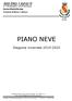 PIANO NEVE. Stagione invernale