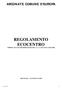 REGOLAMENTO ECOCENTRO APPROVATO CON DELIBERAZIONE DEL C.C. N. 34 IN DATA 28/11/2004