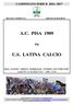A.C. PISA 1909 U.S. LATINA CALCIO