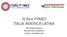 IV foro PYMES ITALIA AMERICA LATINA PROF.PATRIZIO BIANCHI REGIONE EMILIA ROMAGNA CESENA 7 NOVEMBRE 2018