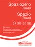 Spaziozero. Spazio. Tekno. Tekno 24 SE - 30 SE. Dati tecnici Istruzioni per l installazione, Istruzioni per l uso. la regolazione e la manutenzione