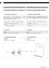 KIT VALVES (2-WAY MANUAL VALVE) KIT RUBINETTI (VALVOLA 2 VIE MANUALE) 1. Preliminary instructions. 1. Avvertenze preliminari. 2. Versioni. 2.