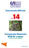 Campionato Regionale MTB XC a tappe Stagione sportiva 2015/2016