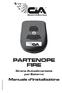 PARTENOPE FIRE. Manuale d installazione. Sirena Autoalimentata per Esterno. PARTENOPE_FIRE_r2