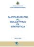 Supplemento al Bollettino di Statistica - Anno 2011