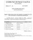 COMUNE DI MALVAGNA PROV.DI MESSINA COPIA DELIBERAZIONE DELLA GIUNTA MUNICIPALE DELLE ALIENAZIONI E VALORIZZAZIONI IMMOBILIARI.