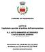 COMUNE DI MASSAROSA. LOTTO 5 Capitolato speciale di polizza dell assicurazione