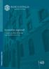 Economie regionali. L'economia della Basilicata. Aggiornamento congiunturale