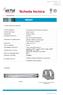 RESIST. Código: FT-RS01-IT Revisión: 2 12/02/ CARATTERISTICHE TECNICHE CORPO LUMINARIA COPERTURE FINALE