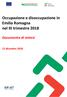 Occupazione e disoccupazione in Emilia Romagna nel III trimestre Documento di sintesi