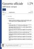 Gazzetta ufficiale dell'unione europea L 279. Legislazione. Atti non legislativi. 61 o anno. Edizione in lingua italiana. 9 novembre 2018.