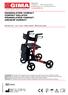 DEAMBULATORE COMPACT COMPACT ROLLATOR DÉAMBULATEUR COMPACT ANDADOR COMPACT