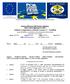 Programma Operativo Regionale 2007 IT161PO008 FESR Calabria