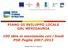 PIANO DI SVILUPPO LOCALE GAL MERIDAUNIA. 100 idee in movimento con i fondi PSR Puglia