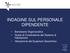 INDAGINE SUL PERSONALE DIPENDENTE. Benessere Organizzativo Grado di Condivisione del Sistema di Valutazione Valutazione del Superiore Gerarchico