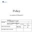 Policy. in materia di Incentivi. Compilato da : Banca Popolare Valconca Soc. per Azioni La Direzione Visto