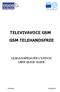 TELEVIVAVOCE GSM GSM TELEHANDSFREE GUIDA RAPIDA PER L UTENTE USER QUICK GUIDE