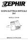 SCOPA ELETTRICA VERTICALE 2in1