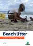 Beach litter. Indagine sui rifiuti nelle spiagge italiane