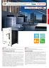 Pompe di calore inverter aria/acqua con ventilatori assiali Air/water inverter heat pumps with axial fans