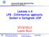 Lezione n.6 LPR -Informatica applicata Socket e Datagram UDP. 27/3/2012 Laura Ricci