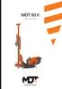 MDT 80 V. Vertical Drills