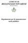 COMUNE DI BELLINZAGO NOVARESE Provincia di Novara. Regolamento per la manomissione suolo pubblico