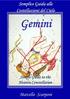 Gemini. Guida Semplice alle Costellazioni del Cielo. Simple Guide to the Heaven Constellation