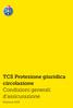 TCS Protezione giuridica circolazione Condizioni generali d assicurazione