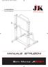 Manuale_JK_6067_Layout 1 06/07/17 15:48 Pagina 1.   MANUALE ISTRUZIONI SMITH MACHINE JK6067