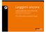 Leggimi ancora. Lettura ad alta voce e life skills. Prof. Federico Batini, Università di Perugia